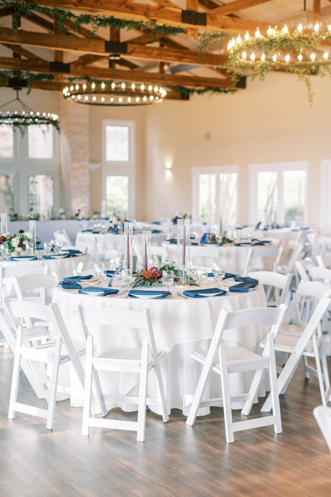 Texas wedding reception details and decor
