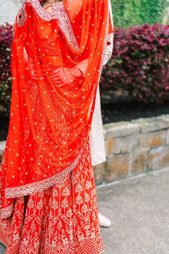 Bride and groom portraits from South Asian wedding in Houston, Texas