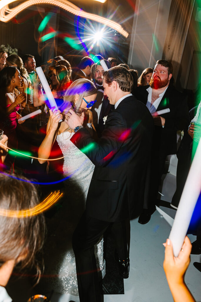 Open dancing during Houston wedding reception