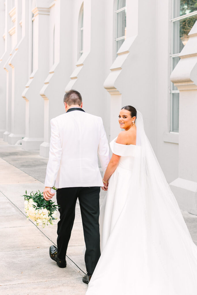Bride and groom portraits in Houston