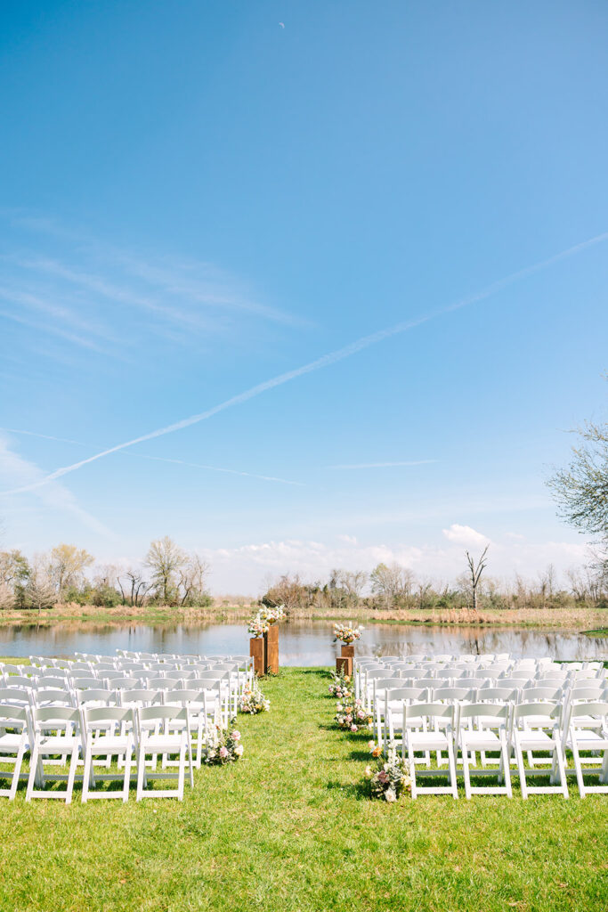 A Outdoor Ceremony at Beckendorff Farms - Katy Texas Wedding Venue