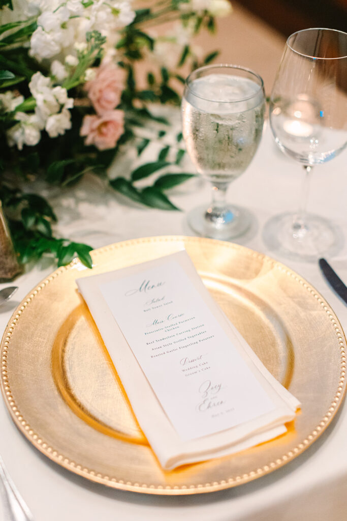 Wedding décor and details