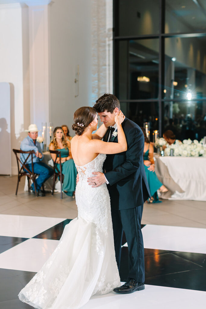 Bride and grooms first dances