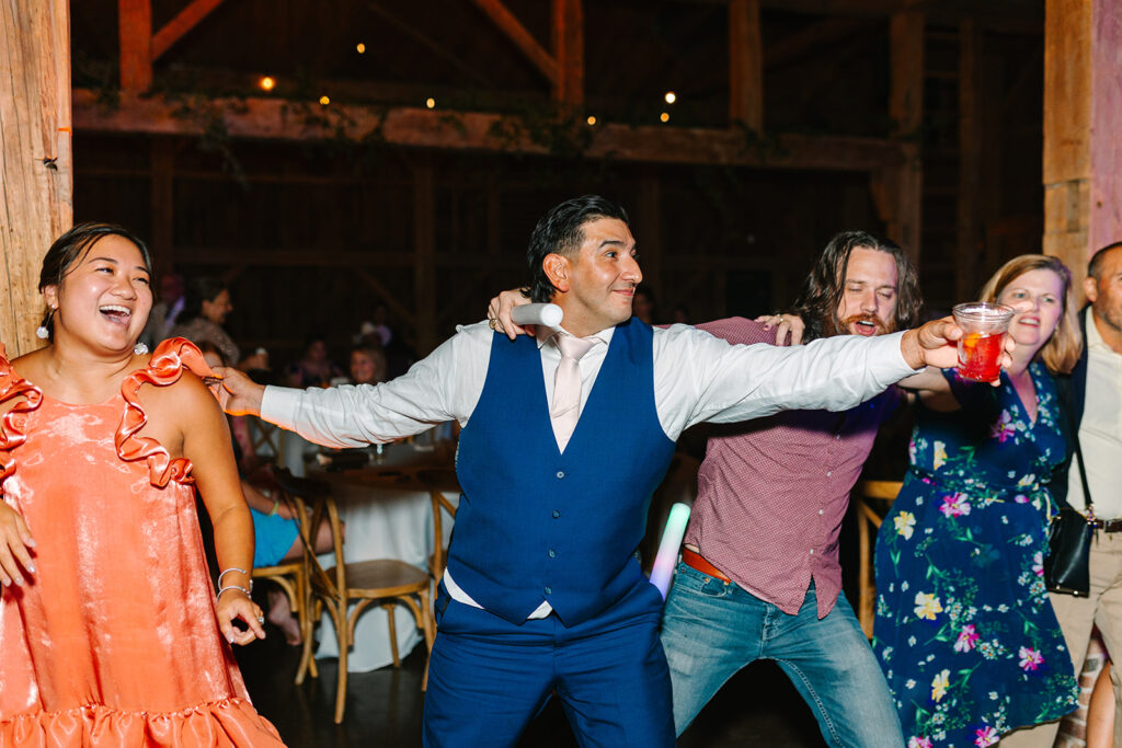 Open dancing at Texas wedding reception