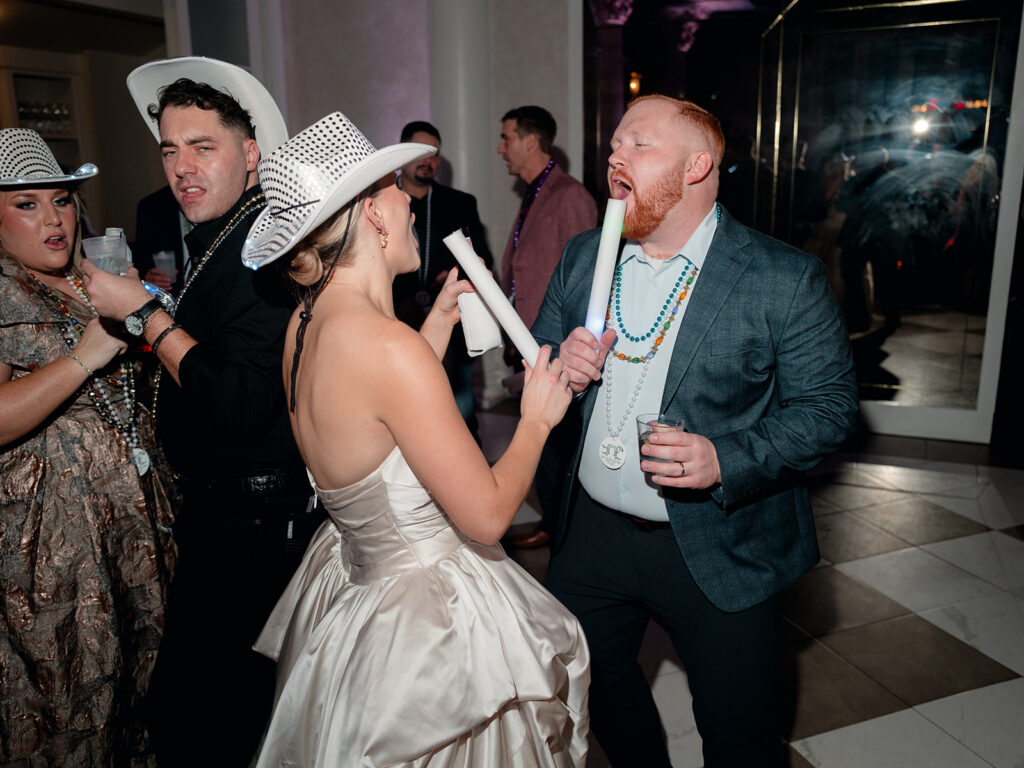 This Merche Wedding in New Orleans Ended with the Most Iconic Second Line Ever