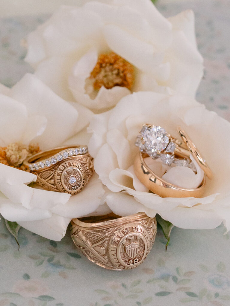 stunning closeup shot of the wedding ring