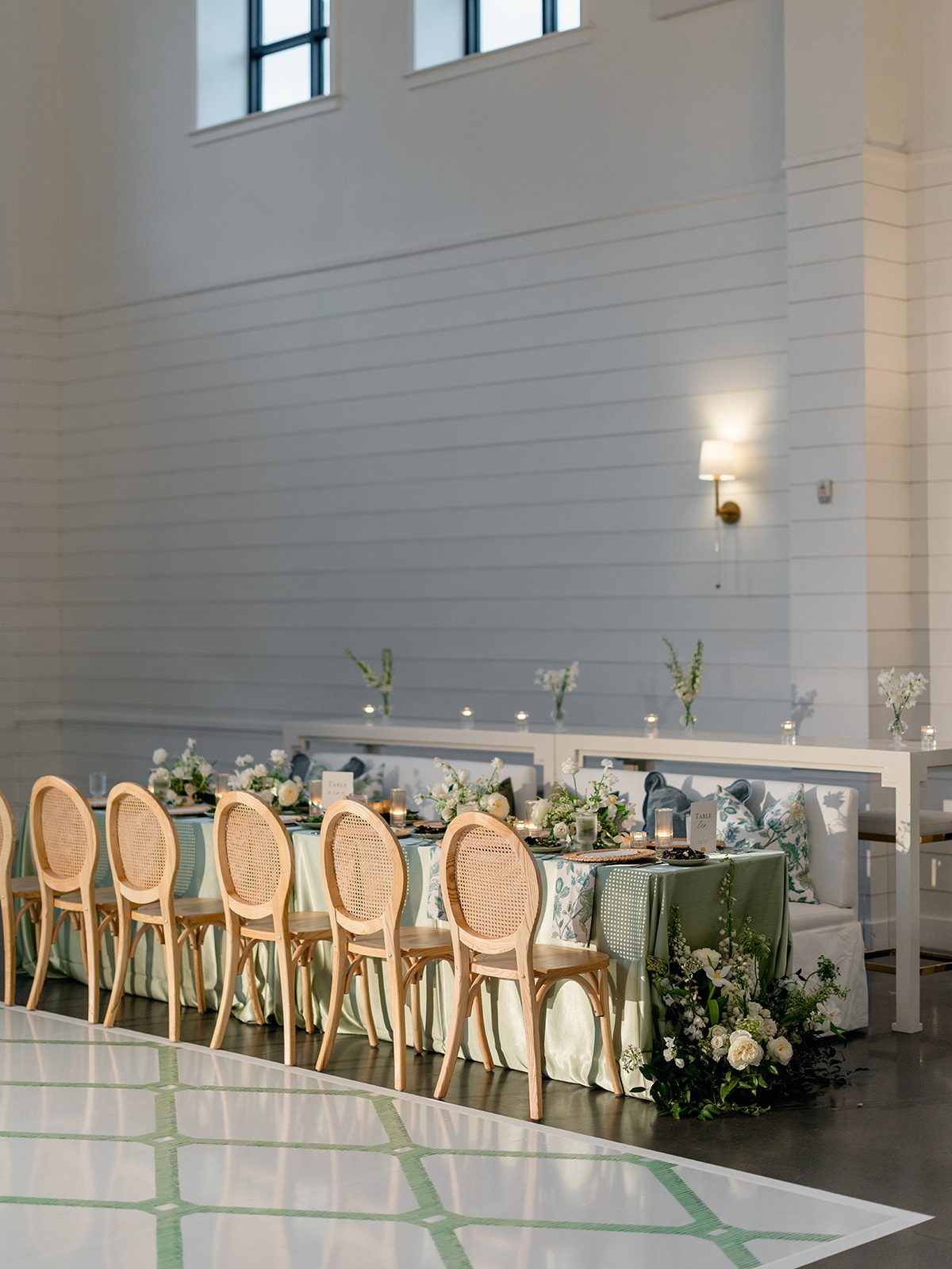 Southern garden reception at Boxwood Manor by Aly Matei Photography