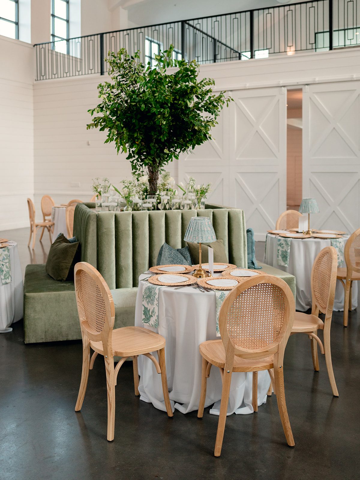 Southern garden reception at Boxwood Manor by Aly Matei Photography