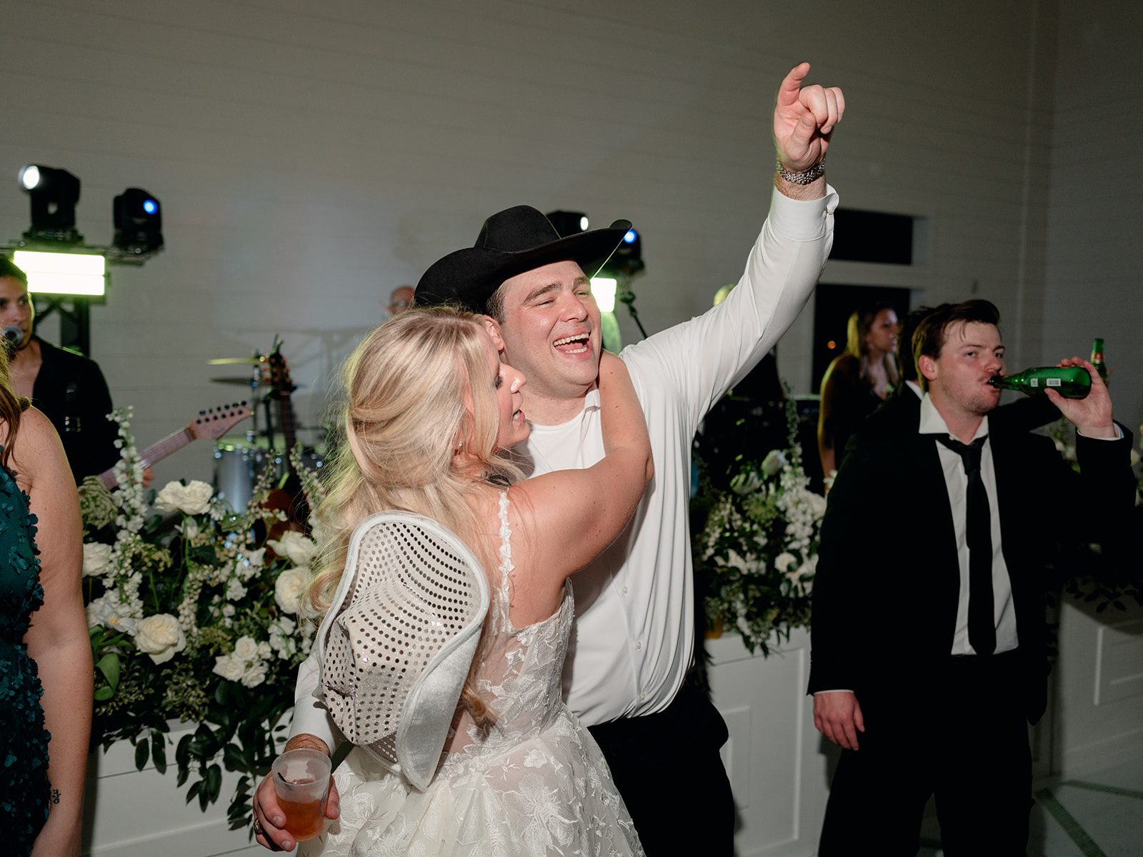 Southern garden reception at Boxwood Manor by Aly Matei Photography