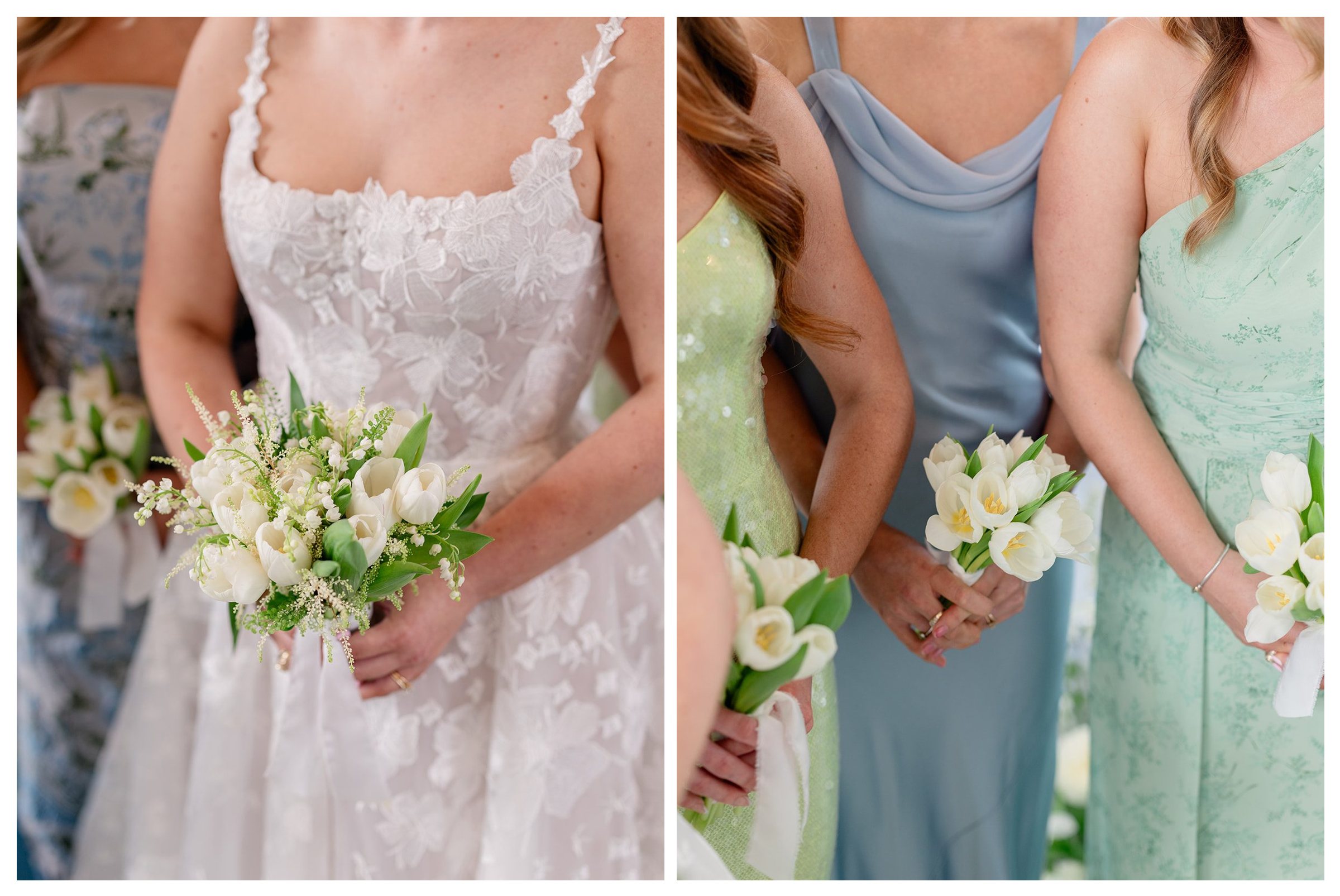Bride's first look with her dad at a Boxwood Manor wedding in Tomball, Texas